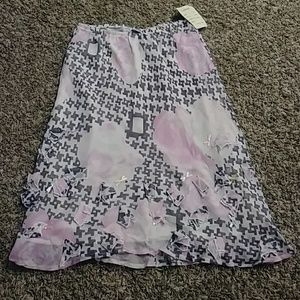 #245NWT Lapis ruffle skirt. Size:M